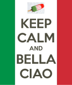 keep calm and bella ciao